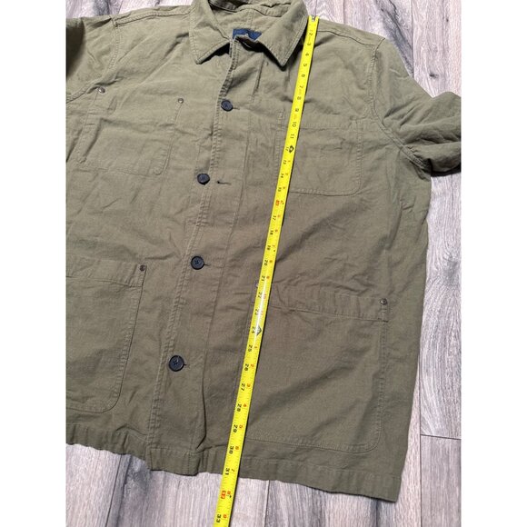 Brooks Brothers Mens Olive Green Cotton Field Jacket Size XXL Casual & Versatile - Picture 6 of 10